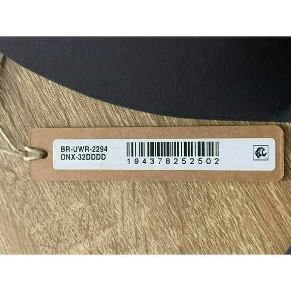 Skims T-Shirt Underwire Bra 32DDDD Onyx BR-UWR-2294 NWT - Picture 3 of 4